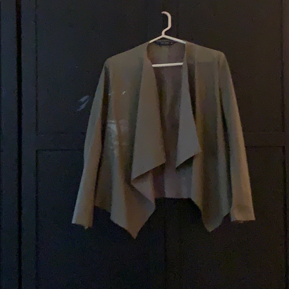 Zara Basic Green Jacket. - image 1